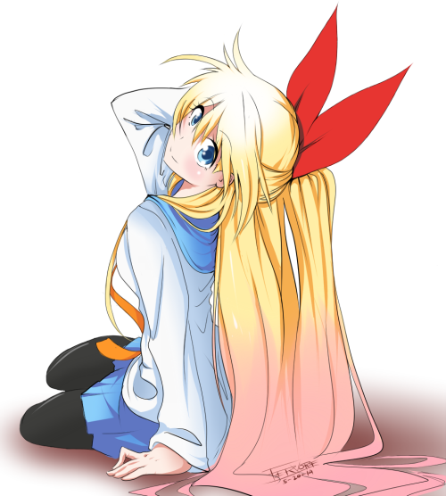 cleancutegirls:  Chitoge by Fervore 