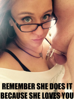 imcagedbywife:  I know that, thank You Mistress!
