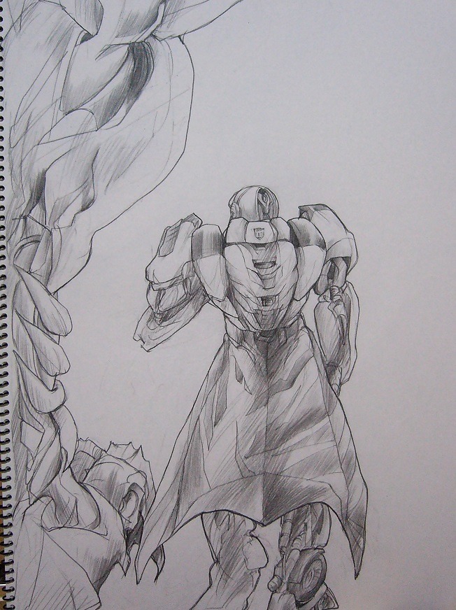 toasttweet:  My Sketchbook (2nd for AOE, just finished) 