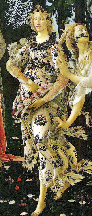“Primavera” by Botticcelli, 1477-82 