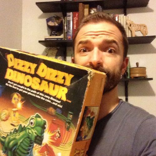 God I'm So Tired, But THIS! #bestxmasgift Blast From The Past #boardgames #dizzydizzydinosaur @brisuggs