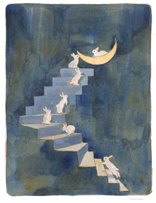 XXX 1000drawings: Stairway to the moon   by photo
