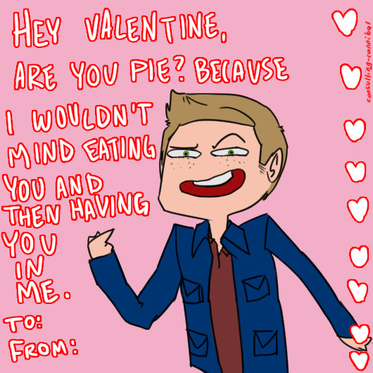 consulting-cannibal:   you asked for dirty valentine cards i delivered dirty valentine
