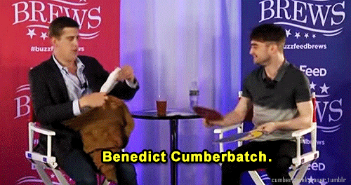 cumbercheekstoner:Daniel Radcliffe sorting people into houses.I’m not even mad.[x]