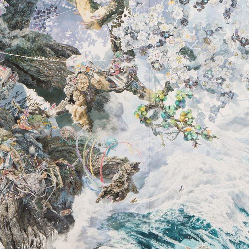 cordeliagrimm: helly-watermelonsmellinfellon: sixpenceeeblog:Manabu Ikeda, a Japanese artist, spen