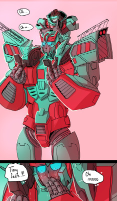 Herzspalter:happy Birthday, @Goingloco, Have Some Combiner Lesbians! Thank You For