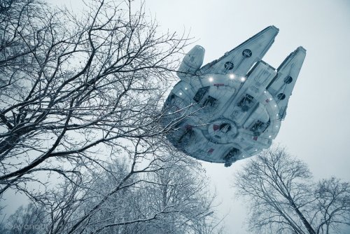 astromech-punk: Five Past Lightspeed Long Term Parking by Vesa Lehtimaki