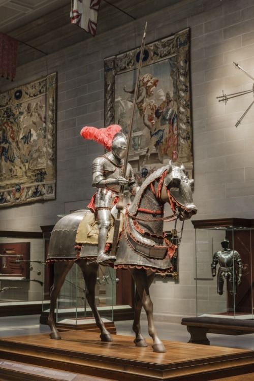 cma-medieval-art: Armor for Man and Horse with Völs-Colonna Arms, c. 1575, Cleveland Museum of 