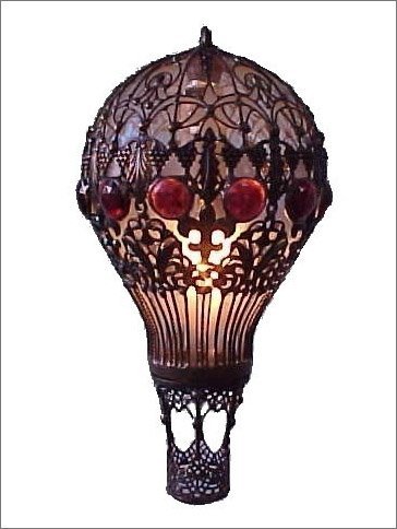 steampunktendencies:  Baroque Hot Air Baloon Light Bulbs Facebook |  Google + | Twitter