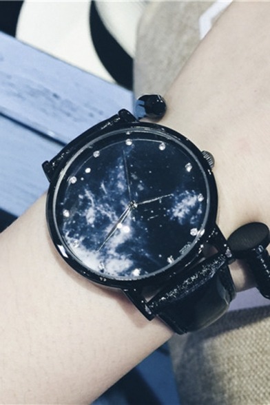 heart-and-clothes:  Watch Collection, which one do you like? Moon phase  Black galaxy