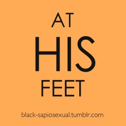 black-sapiosexual:  In service, in love.