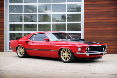 speedxtreme:1969 Mustang with a Shelby GT500 Supercharged V8Legend!