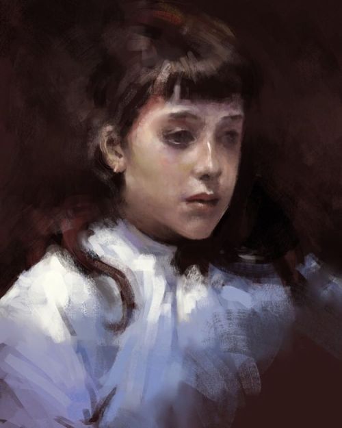 old sargent study from back when i used to actually do things like studies 