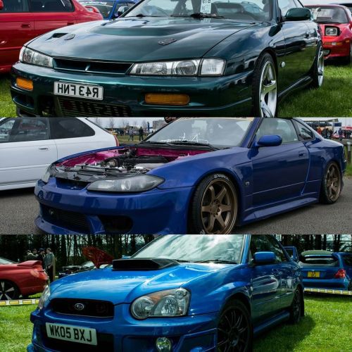 Selection of cars from JapFest! #japfest #japan #jdm #stance #stanced #subaru #subarunation #s14 #ni