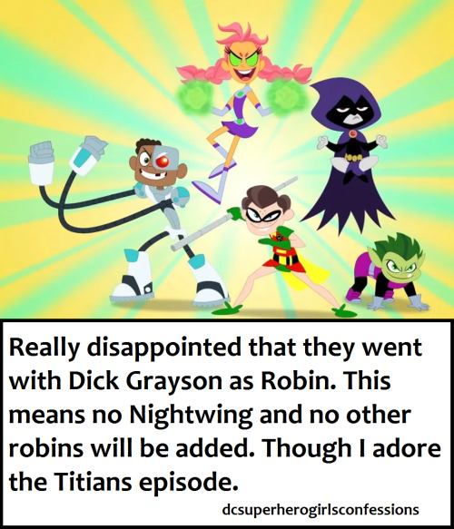 Really disappointed that they went with Dick Grayson as Robin. This means no Nightwing and no other 