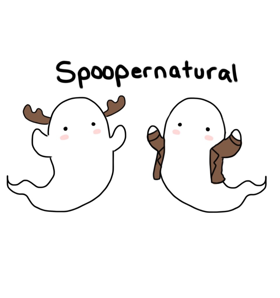 consulting-mute-lunatic:  consulting-mute-lunatic:  Spoopernatural  LMAO WHAT PEOPLE