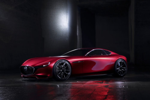 Mazda unveils the RX-VISION Rotary Sports Car Concept at the 2015 Tokyo Motor Show. Here’s the official skinny on this one:
“RX-VISION represents a vision of the future that Mazda hopes to one day make into reality; a front-engine, rear-wheel drive...