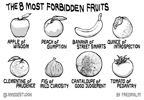 A MODEST LOOK AT the 8 most forbidden fruits