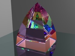 fevra:  Glass prism 