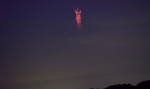 Sprite (lightning)Sprites or red sprites are large-scale electrical discharges that occur high above