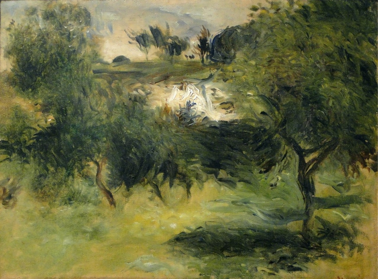 cruello:Pierre Auguste Renoir — Landscape with Trees