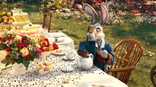 disney:  Stop for a spot of tea. 