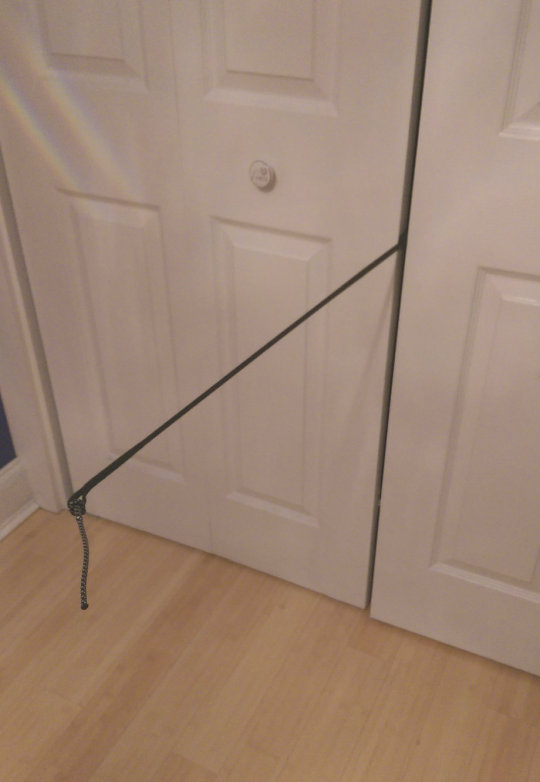 How to set up a whacking rod