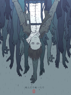 evartandadam:  大雨“heavy rain”“fundarikettari- It never rains, but it pours/ misfortunes never come singly”Levi feels as though he is responsible for many deaths, and though he appears to be indifferent, he is far from it. So here he is, hanging