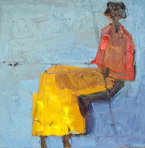 Duke Asidere (Nigeria b. 1961)Soul Musicoil on canvas45 x 45 cm