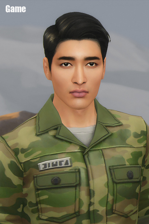 Lost in Green is a project that contains one new hairstyle, military outfit for the base game and si