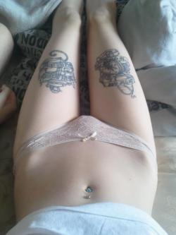 tattooedtummies:  BLOG OF: INK.TINY BOOBIES,REDHEADS,ETC 