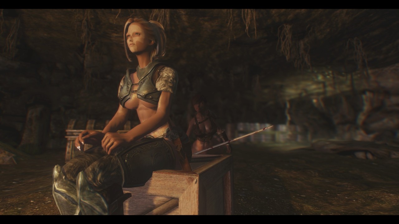 skyrimfutas:  As the days and weeks went by, Silence grew angrier and colder. She’s
