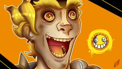 “I’ve got an idea!”  Fanart // Junkrat Redraw from Junkertown 