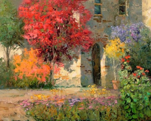 asylum-art-2: Warm Impressionism in Kent R. Wallis’ Paintings         &nbs