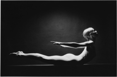  Carolyn Carlson, dancer and  contemporary dance choreographer , Opéra de Paris, 1974by  Jeanloup Si
