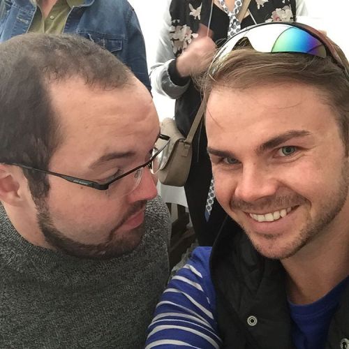 That Evil Stare I Receive From @rob_hunter_easton When I Take Selfies With Him Around #selfie #stare