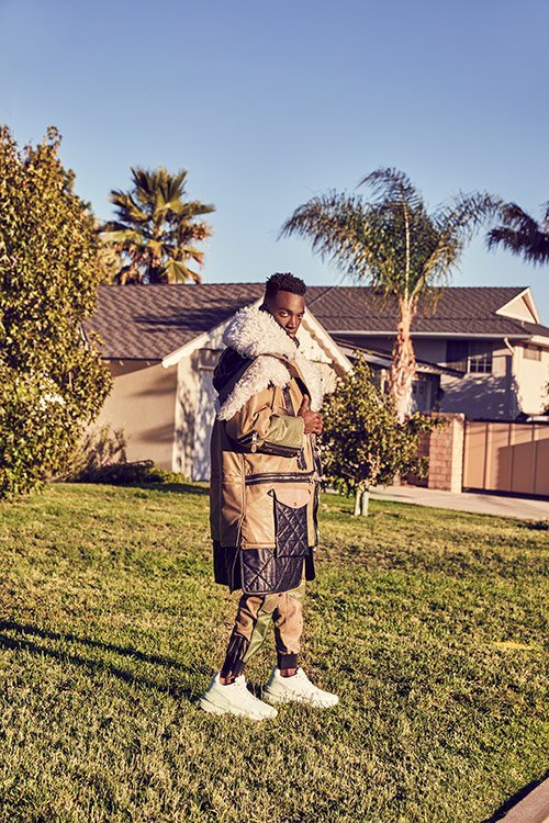 Rickey Thompson Wears High Designers For Out Magazine 2018.