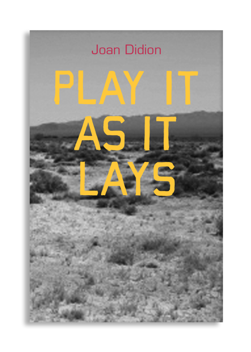 I’ve started making cover designs for the books that I’ve been reading. Here’s my design for Play It