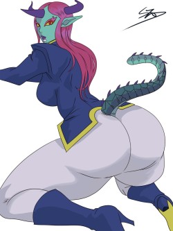 Liquidxlead:  Color Ink Alphandra, Booty-Booty-Booty-Booty Rockin Everywhere :V