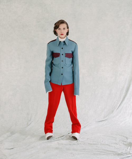 elevenhop: Millie Bobby Brown for  L’officiel Paris.