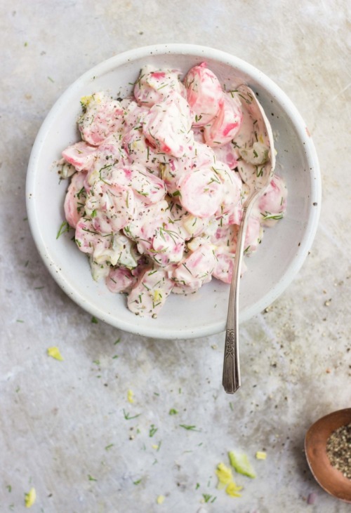 Radish “Potato” Salad from With Food and Love