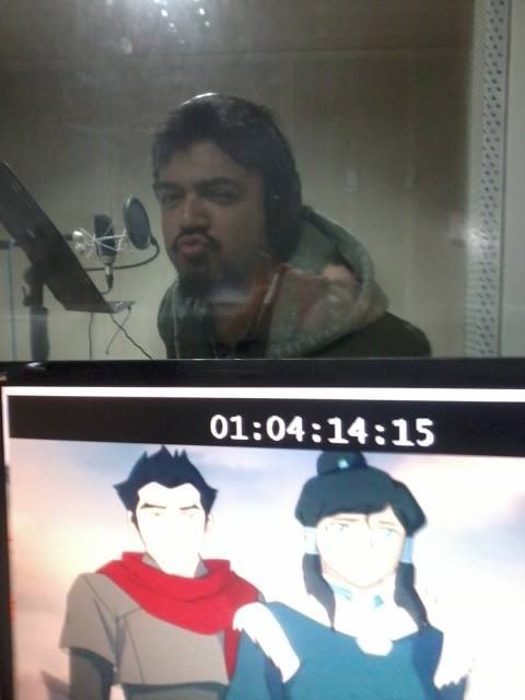 ishipmakorra:  ivancartoonist:  -Recording voices for LOK book 2 in Latinamerica.