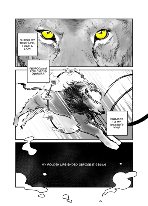 keelime-pies:  kangarohcreations:  keelah-xiv:  cwolfescribbles:  redrodent:  fuckyeahcomicsbaby:  A Tale of Nine Lives by Akimiya Jun  I’m not crying, you’re crying!!  Couldn’t find the reblog button though all the tears in my eyes  Damn it all.;__;