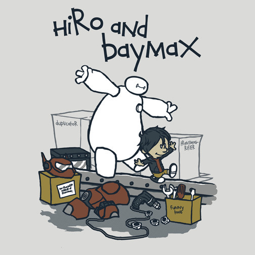 pr1nceshawn:Best Friends - Treepio and Artoo, Link and Midna, Hiro and Baymax, Goku