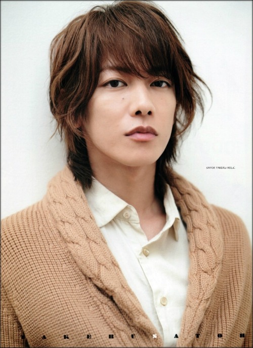 pechumori:Takeru Sato interview photos for “The Liar and His Lover” in Japan Movie Actors magazine v