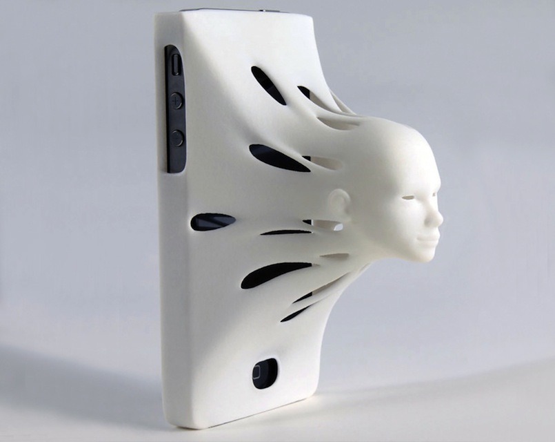 lindsayolohan:  thranduskul:  sixpenceee:  This creepy iPhone case forces you to