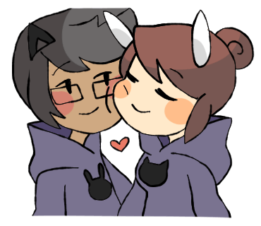 Daily life of Chu and Kunmore couples’ stickers for anon !