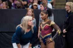 mirrorada:  sparklesandchalk:  2018 U.S. Nationals Day 2: Jordan Chiles PC: John &amp; Allison Cheng   Ok but, the wonder woman leo just drives the excellence home. 