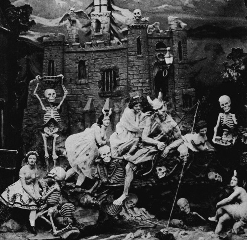 deathandmysticism:
“ Les Diableries, a series of stereoscopic photographs published in Paris during the 1860s
”