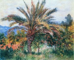 dappledwithshadow:  Claude Monet - Palm Tree